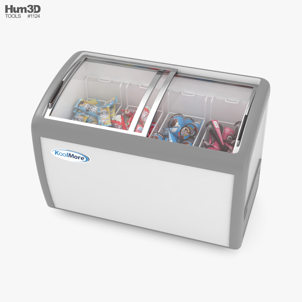 Congelatore per gelato Modello 3D