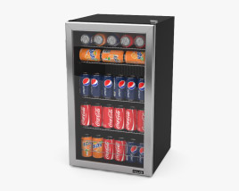 Small Refrigerator Display 3D模型