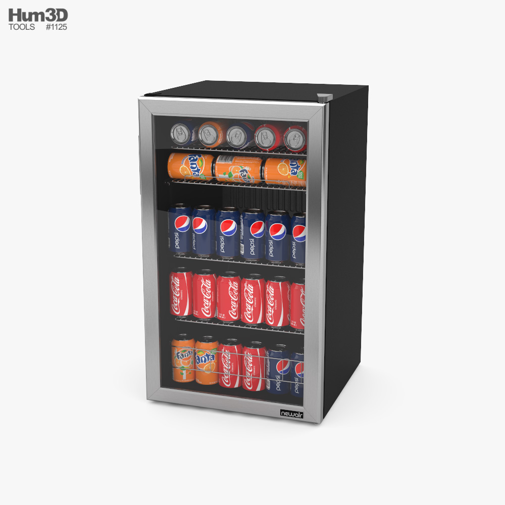 Small Refrigerator Display Modelo 3D