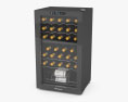 Refrigerador de Vinho de Zona Dupla Modelo 3d