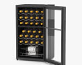 Двухзонный винный холодильник 3D модель