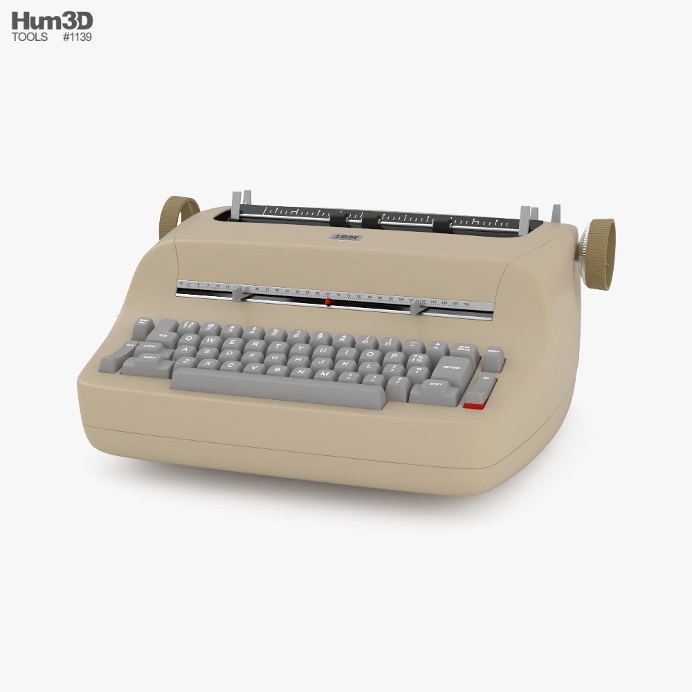 IBM Selectric Typewriter 3D model