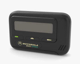 Motorola Bravo Express Pager 3D-Modell