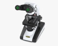 Omano OM139 Compound Microscope 3d model