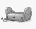 Osann Junior Isofix 增高型安全座椅 3D模型