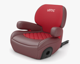 Lettas Child Booster Seat 3D model