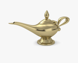Aladdin lamp 3D model