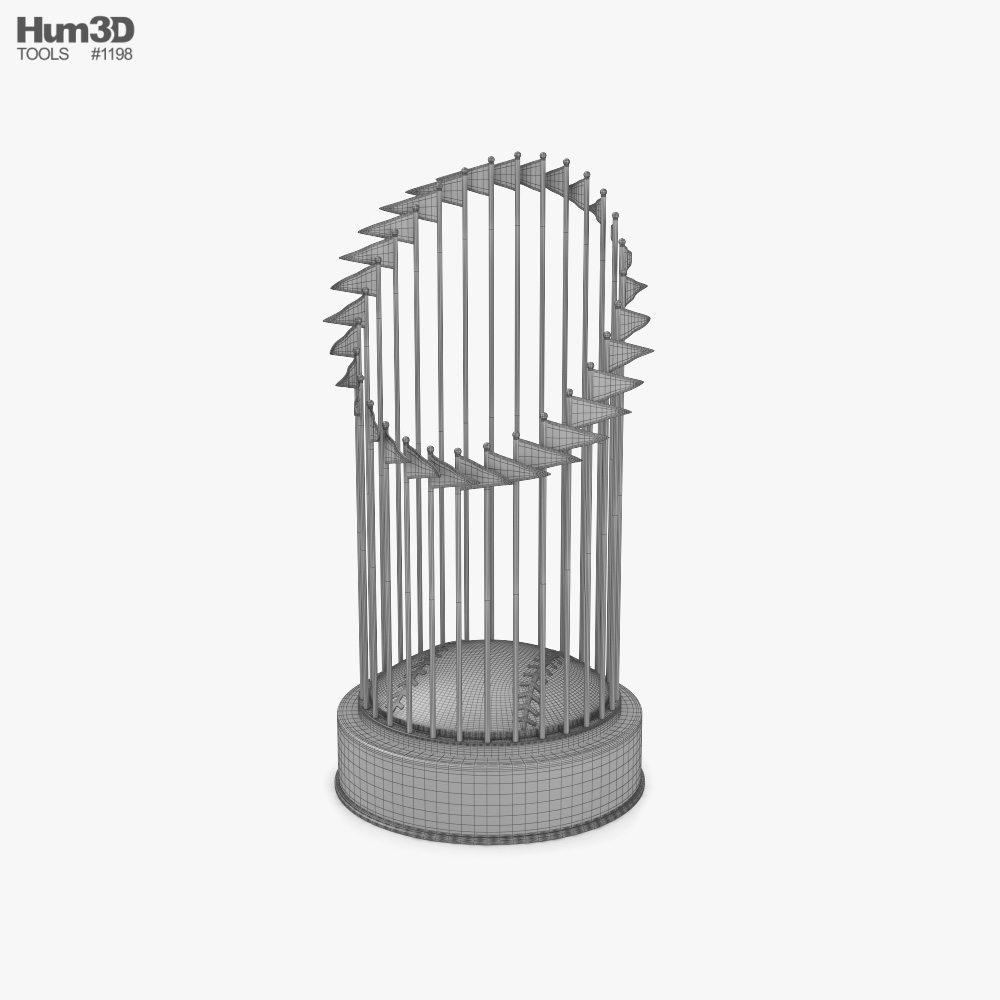 MLB Trophy - Major League Baseball - 3D model by MEDOMAI (@medomailab)  [dce2da7]