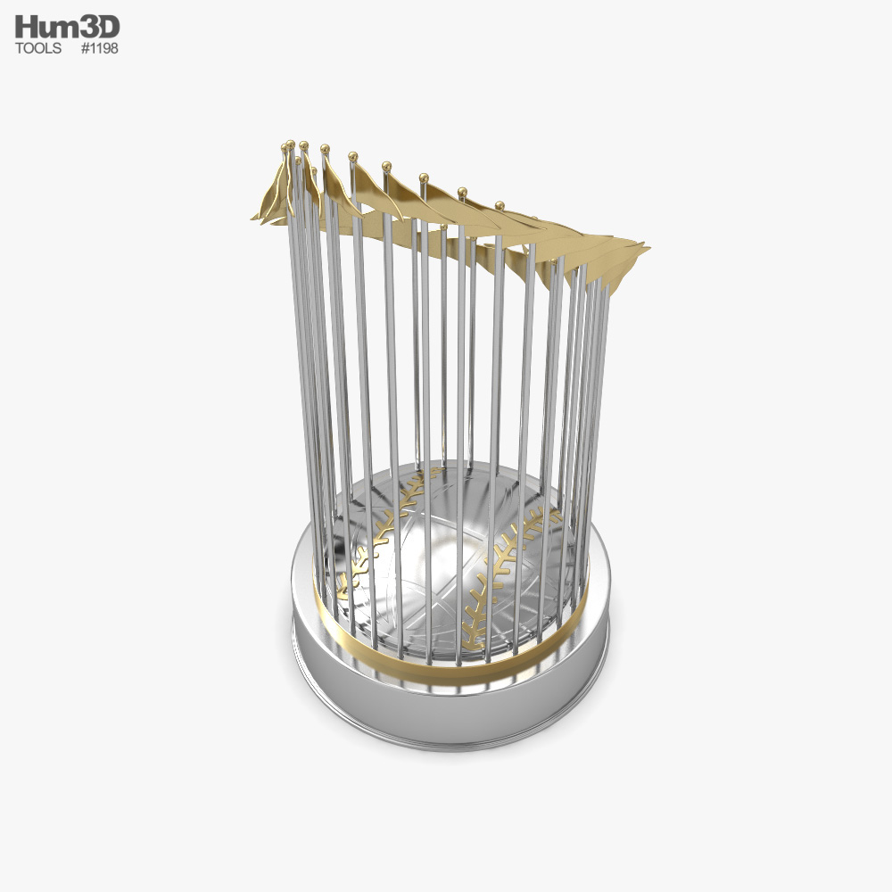 MLB Trophy - Major League Baseball - 3D model by MEDOMAI [dce2da7] -  Sketchfab