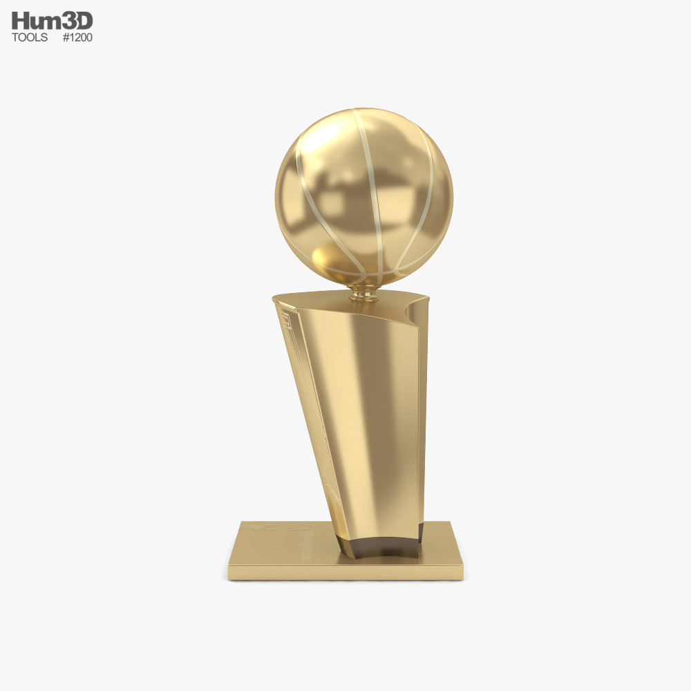Larry O'Brien NBA Championship Trophy 3D model - Download Life and Leisure  on