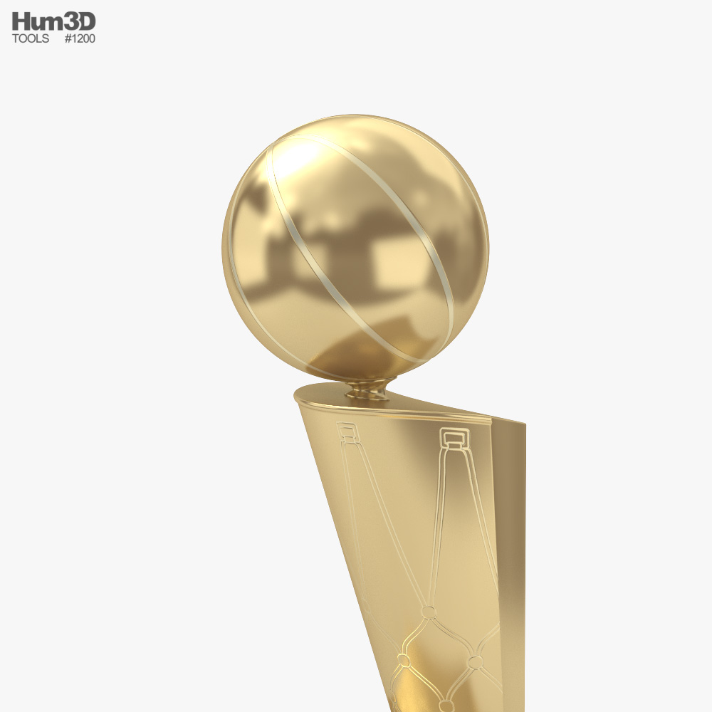 NBA Finals MVP trophy 3D model