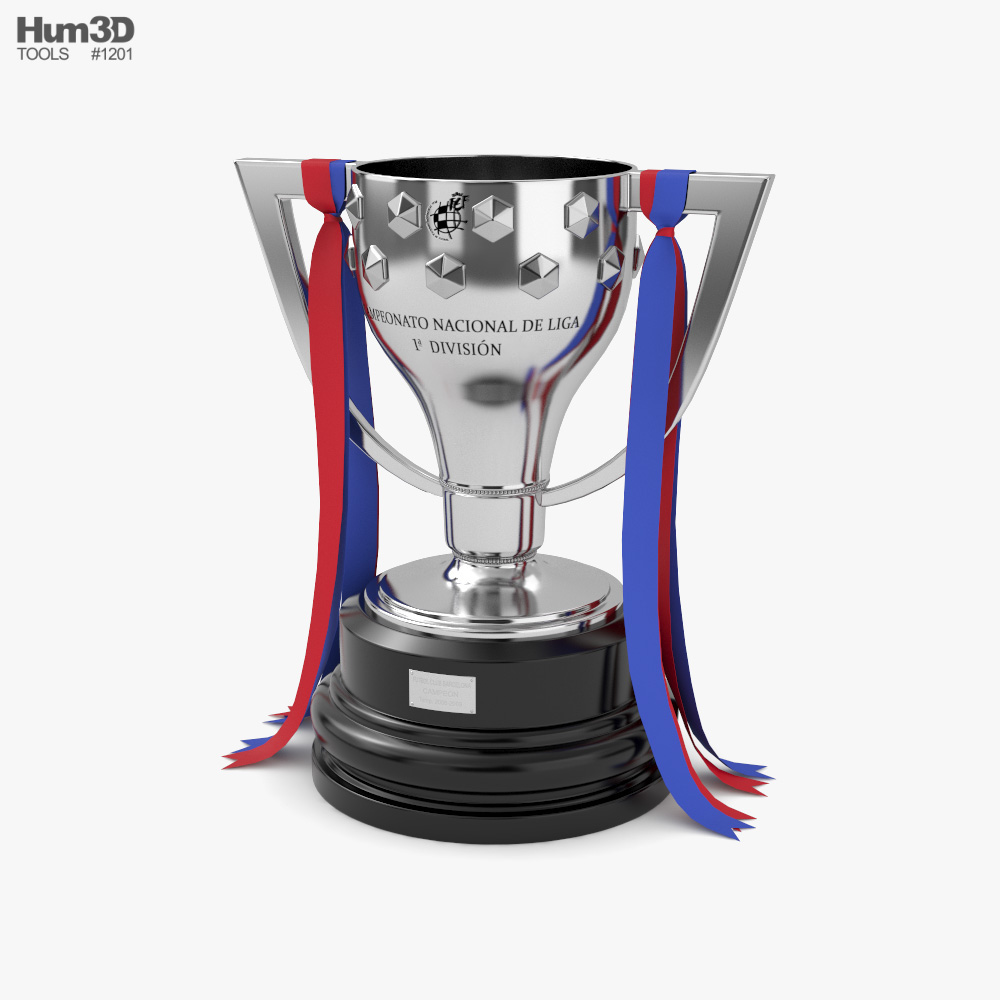 La Liga Trophy Modèle 3D