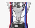 La Liga Trophy Modelo 3d