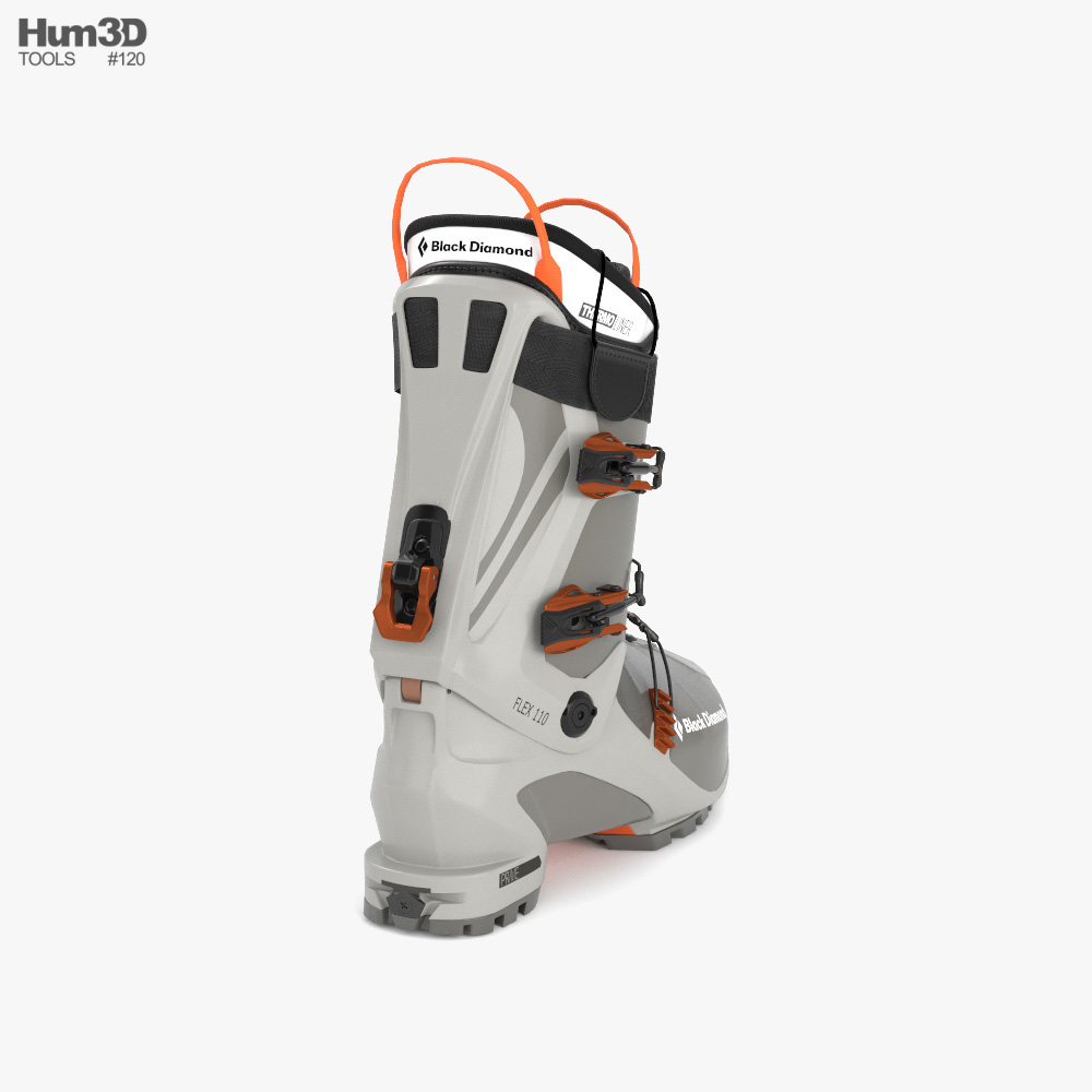 Besiddelse Ledig Og hold Black Diamond Prime Ski Boot 3D model - Clothes on Hum3D