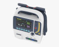 Defibrillator mit EKG-Monitor 3D-Modell
