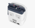 Defibrillator mit EKG-Monitor 3D-Modell