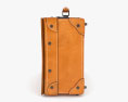 Vintage Leather Suitcase 3d model