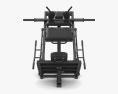 Leg Press Hack Squat Machine Modelo 3d