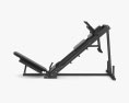 Leg Press Hack Squat Machine 3D-Modell