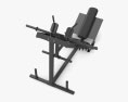 Leg Press Hack Squat Machine Modello 3D