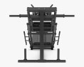 Leg Press Hack Squat Machine 3d model