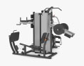 Multi Fitness Equipment Gym 3d model