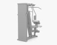 멀티 체육관 운동 장비 3D 모델 