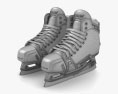 CCM Super Tacks AS3 Pro Senior Goalie Skates 3D 모델 