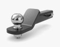 Square Towbar 3D-Modell