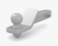 Square Towbar 3D-Modell