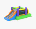Kids Sliding Jump Bouncer Modello 3D