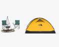 Camping set Modelo 3d