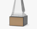 American Music Award Trophy Modelo 3D