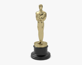 Academy Awards Oscar Statuette 3D model
