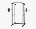 Power Cage Barbell Modelo 3D