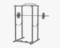 Power Cage Barbell Modello 3D