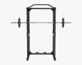 Power Cage Barbell 3Dモデル
