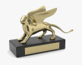 Golden Lion Award Trophy 3D модель