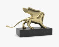 Golden Lion Award Trophy 3D模型