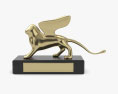 Golden Lion Award Trophy Modelo 3D