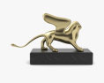 Golden Lion Award Trophy Modelo 3D
