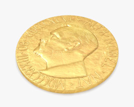Nobel Prize Medal Modelo 3d