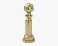 Golden Globe Award Statue Modelo 3d