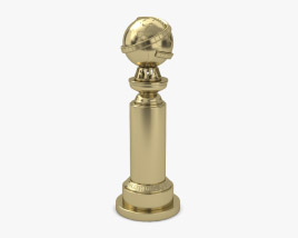 Golden Globe Award Statue 3D model