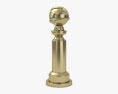 Golden Globe Award Statue 3d model
