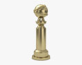 Golden Globe Award Statue Modèle 3d