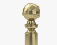 Golden Globe Award Statue 3D 모델 