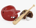 Baseball set 3d model