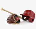 Baseball set 3D-Modell