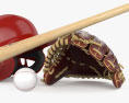 Baseball set 3D-Modell